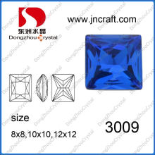 8*8 мм Капри синий необычные камень Кристалл ювелирные изделия оптом